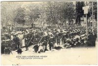 Postkarte: Vevey Fête de Vignerons 1905